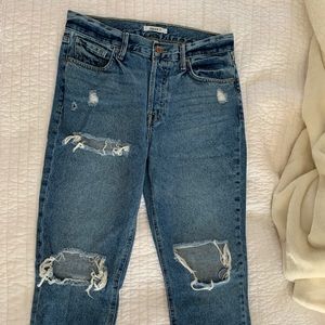 Forever 21 Distressed Boyfriend Jeans